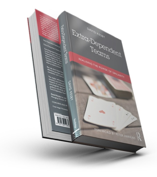Image of David Kesby's book titled Extra-Dependent Teams.